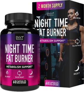 Fat Time Night Appetite Metabolism Support Burner 美国代购