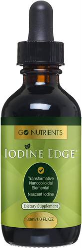 美国代购Go Nutrients Nascent Iodine Supplement - High Potenc