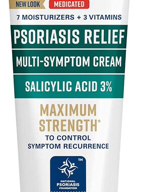 美国代购Gold Bond Multi-Symptom Psoriasis Relief Cream, 4 oz