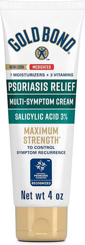 美国代购Gold Bond Multi-Symptom Psoriasis Relief Cream, 4 oz