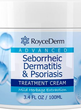 美国代购Roycederm Seborrheic Dermatitis Cream, Psoriasis Cre