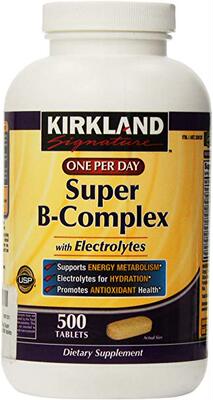 美国代购Kirkland Signature One Per Day Super B-Complex with