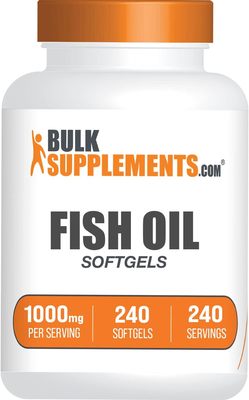 美国代购BULKSUPPLEMENTS.COM Fish Oil 1000mg Softgels - Fish