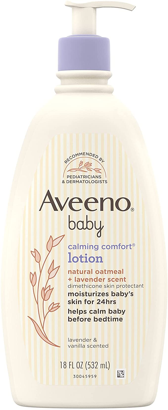 美国代购Aveeno Baby Calming Comfort Moisturizing Lotion