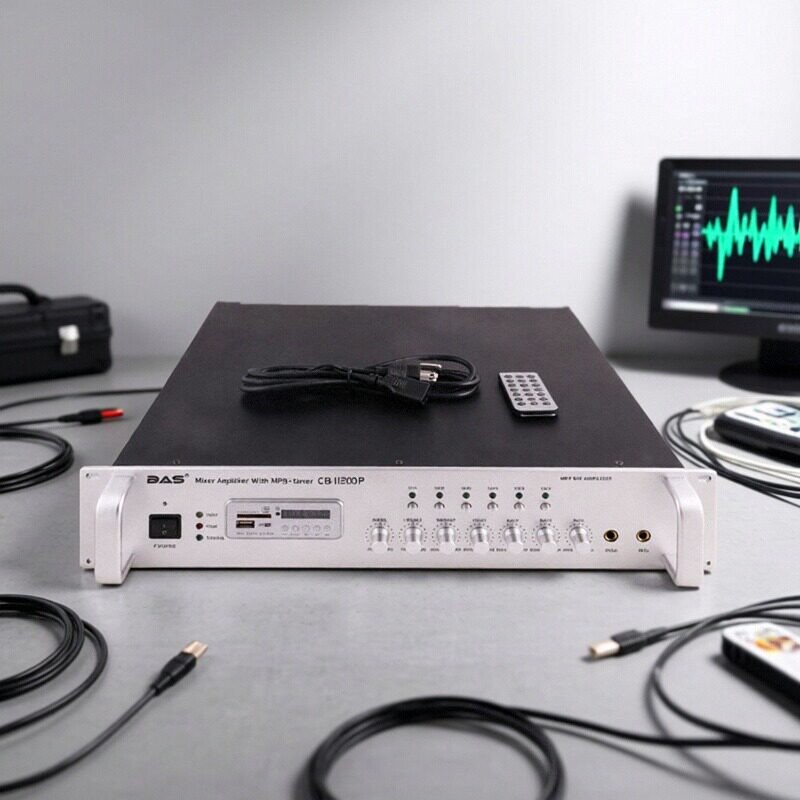 BAS 650W定压功放公共广播背景音乐家庭扩音器功率放大器CB-1660P