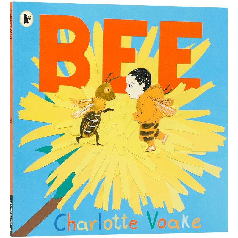 Walker Books Ltd:Bee 蜜蜂 4-8岁儿童宝宝启蒙认知生活体验 异想天开 英语艺术插画平装绘本