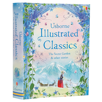 英文原版进口绘本经典《秘密花园》及其他故事 Illustrated Classics The Secret Garden & other stories黑美人绿野仙踪Usborne