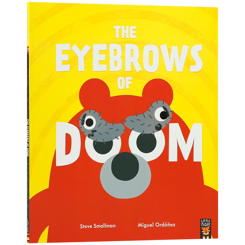 英文原版 The Eyebrows of Doom 厄运的眉毛情绪管理趣味故事绘本 4-8岁宝宝儿童趣味益智情绪认知培养书籍 平装