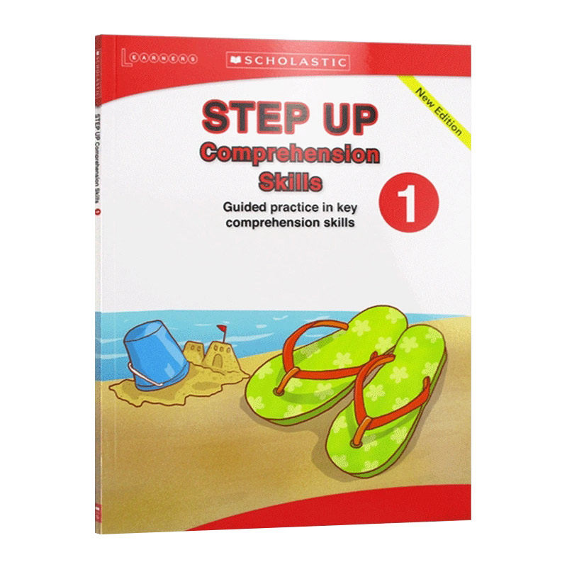 英文原版 Step-Up Comprehension Skills 1 新加坡小学英语阅读理解1 英文原版小学教辅 英文学习教辅Scholastic Inc.