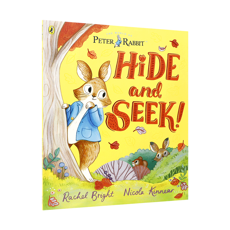 英文原版 Peter Rabbit: Hide and Seek! 彼得兔：捉迷藏！ “童话明星”彼得兔的新故事 4-8岁儿童宝宝启蒙冒险故事绘本