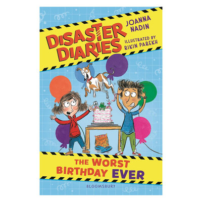 英文原版 Disaster Diaries: The Worst Birthday Ever 灾难日记之最糟糕的生日 世界上最糟糕的班级作者新系列 搞笑故事 趣味插图