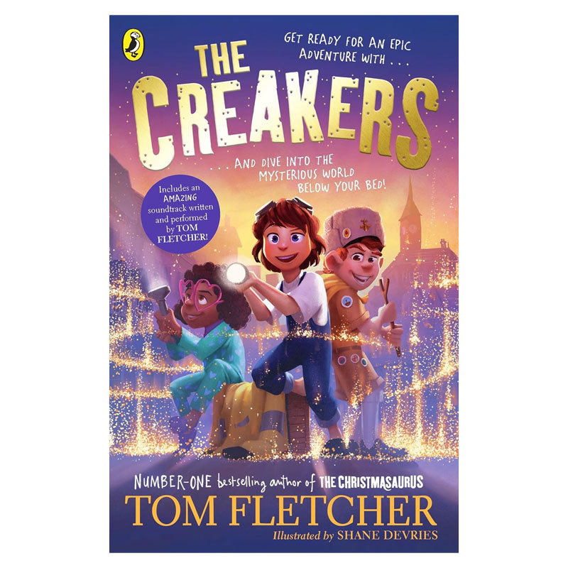 英文原版The Creakers嘎吱嘎吱友谊家庭冒险故事 平装小说10-14岁魔幻奇幻
