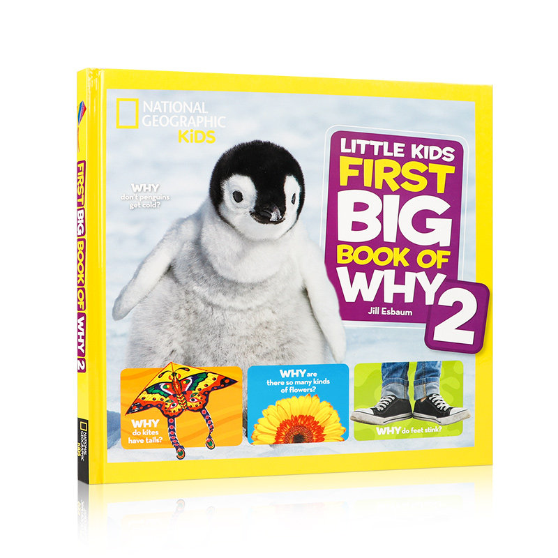 英文原版国家地理孩子第一本大书：为什么？National Geographic Little Kids First Big Book of Why 低幼儿童英语启蒙绘本