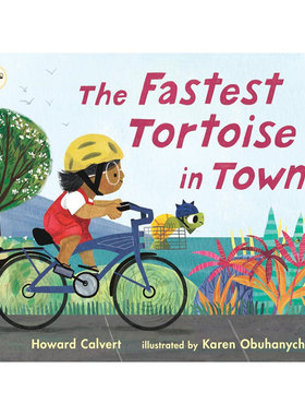 预售英文原版The Fastest Tortoise in Town镇上最快的乌龟不一样的龟兔赛跑绘本故事 寓言故事 亲子读物平装绘本神话传说4-8岁