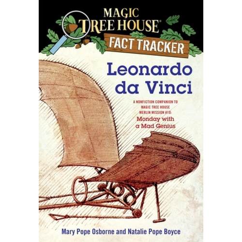 Magic Tree House Research Guide#19:LEONARDO DA VINCI魔法树屋研究指南#19:达芬奇神奇树屋系列中小学生课外阅读读物桥梁章节书