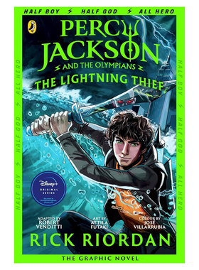 预售英文原版Percy Jackson and the Lightning Thief: The Graphic Novel波西杰克逊与神火之盗漫画波西杰克逊与奥林匹亚诸神全彩