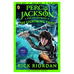 预售英文原版Percy Jackson and the Lightning Thief: The Graphic Novel波西杰克逊与神火之盗漫画波西杰克逊与奥林匹亚诸神全彩