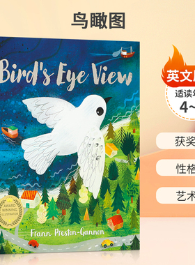 英文原版 Bird's Eye View 鸟瞰图 探索人性的多面 4-8岁启蒙益智生活体验艺术绘本平装 Templar Publishing出版进口