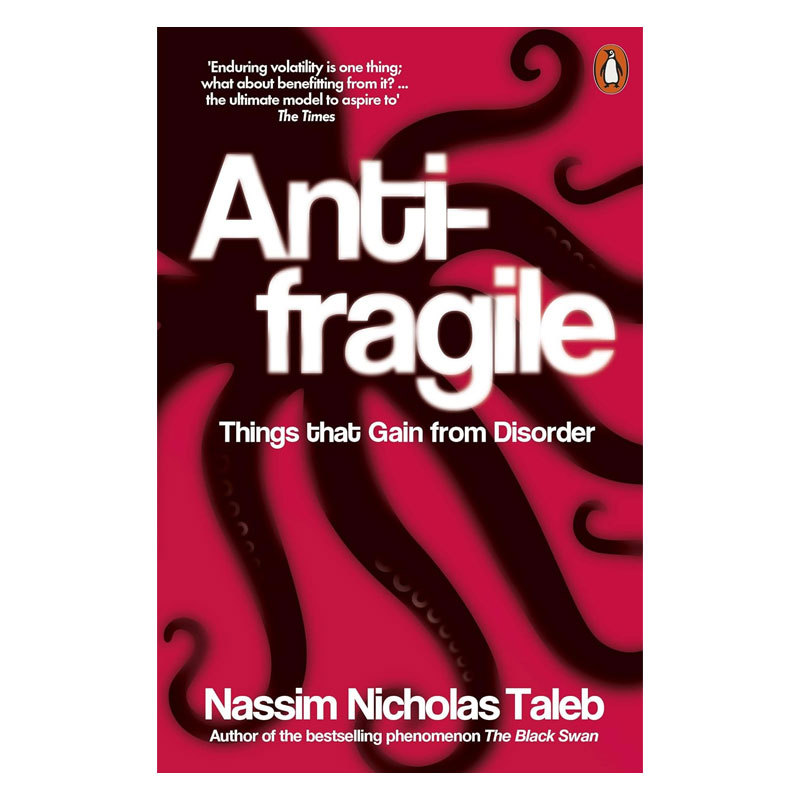 预售英文原版 Antifragile 反脆弱 学习从无序和不确定性中获益 纳西姆尼古拉斯塔勒布 18岁+