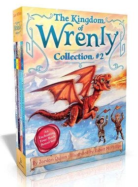预售英文原版The Kingdom of Wrenly Collection #2 (Boxed Set)雷利王国4-8册盒装奇幻冒险章节故事魔法世界 奇幻冒险8-12岁