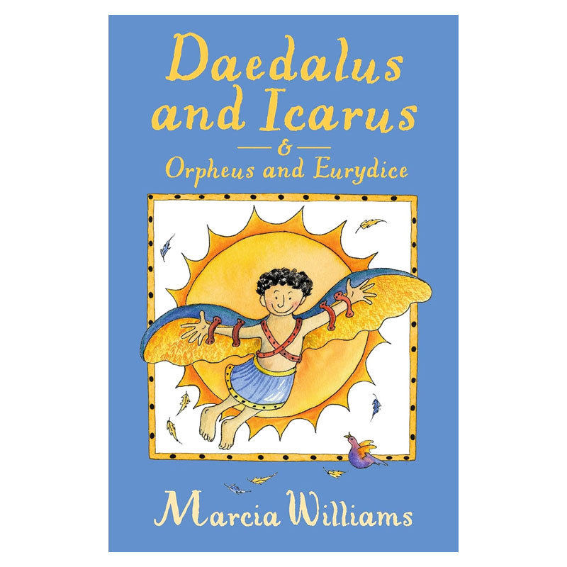 英文原版Daedalus and Icarus and Orpheus and Eurydice代达罗斯与伊卡洛斯和俄耳甫斯与欧律狄刻古希腊神话故事8-12岁