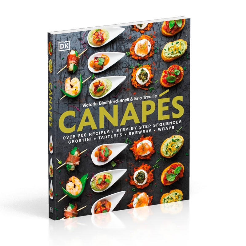 英文原版 Canapés DK小点心 食谱