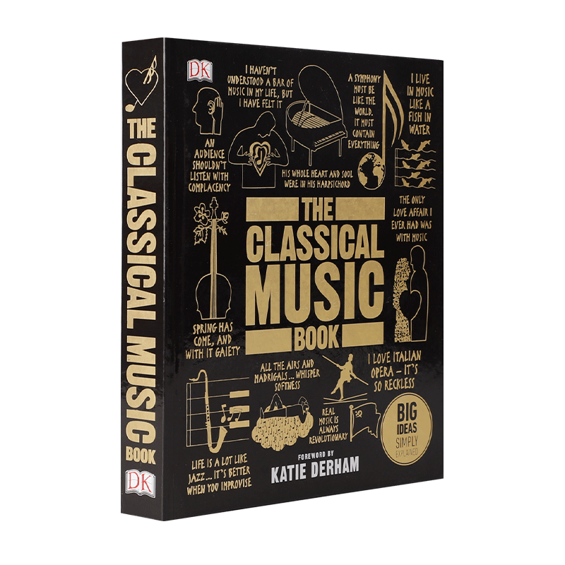 英文原版The Classical Music Book古典音乐DK出版少儿科普百科英语图鉴书10-14岁中小学生英语课外阅读读物 音乐知识科普全书