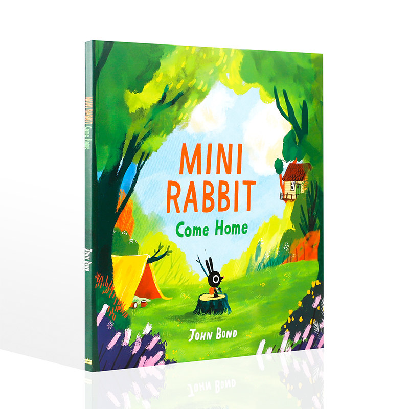 英文原版绘本 迷你兔Mini Rabbit — MINI RABBIT COME HOME迷你兔回家了 低幼儿童英语启蒙绘本 宝宝睡前童话寓言故事书 平装