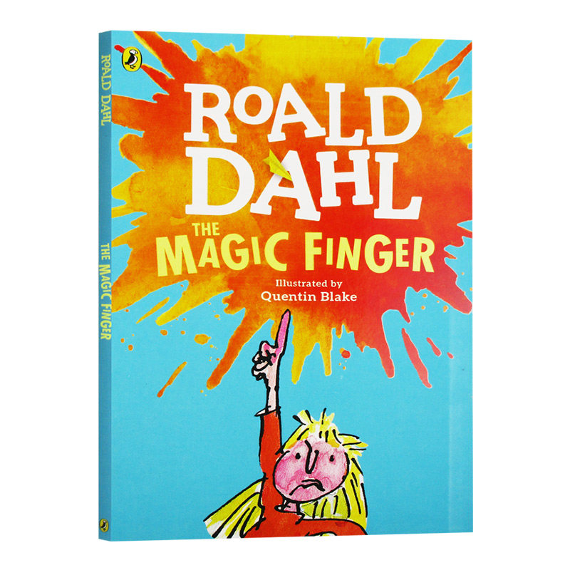 预售送音频原版神奇的魔法手指The Magic Finger Roald Dahl 小说小学生初中课外阅读趣味故事书罗尔德达尔典藏书畅销书课外书正版