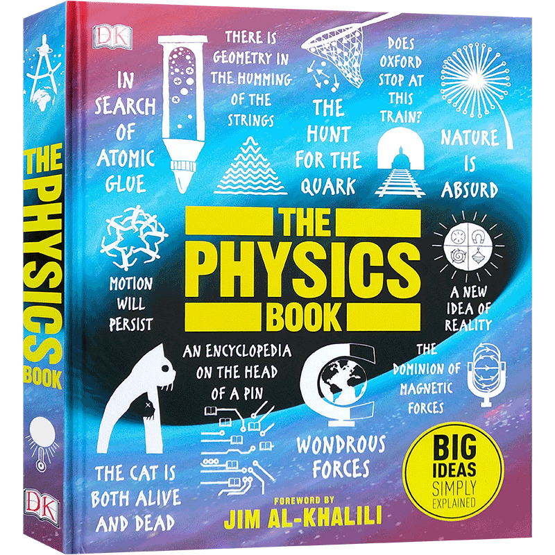 DK出版Big Ideas The Physics Book 英文原版 物理百科读物 青少年科学启蒙中小学生科普百科全书精装7-12岁