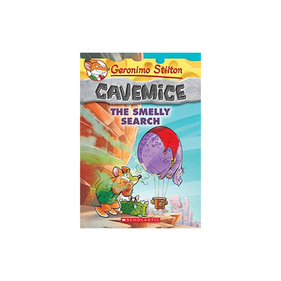 英文原版 Geronimo Stilton Cavemice #13: The Smelly Search 老鼠记者13 臭气熏天的搜寻 2023年新品桥梁章节书 学乐出版