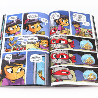 Pre-sale of original English version Cat Ninja Box Set Books 1-6 Cat Ninja 6 volumes Box set New superhero action Story Full-color comic action adventure paperback comic for 8-12 years old thumbnail 4