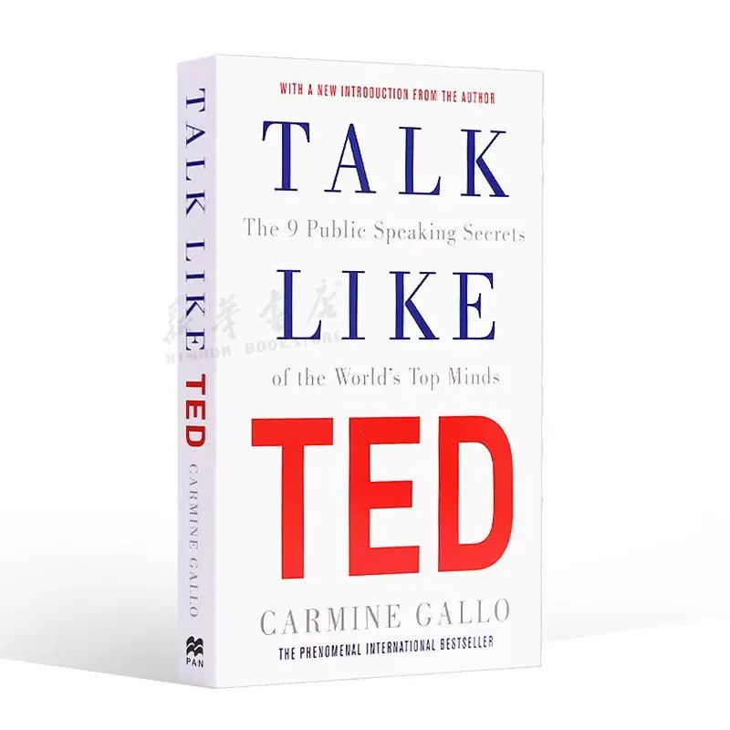 预售英文原版Talk Like TED像TED一样演讲 演讲的力量世界顶尖思想家的 9 个公开演讲秘诀自我提升 成功励志平装 高阶读物 18岁+