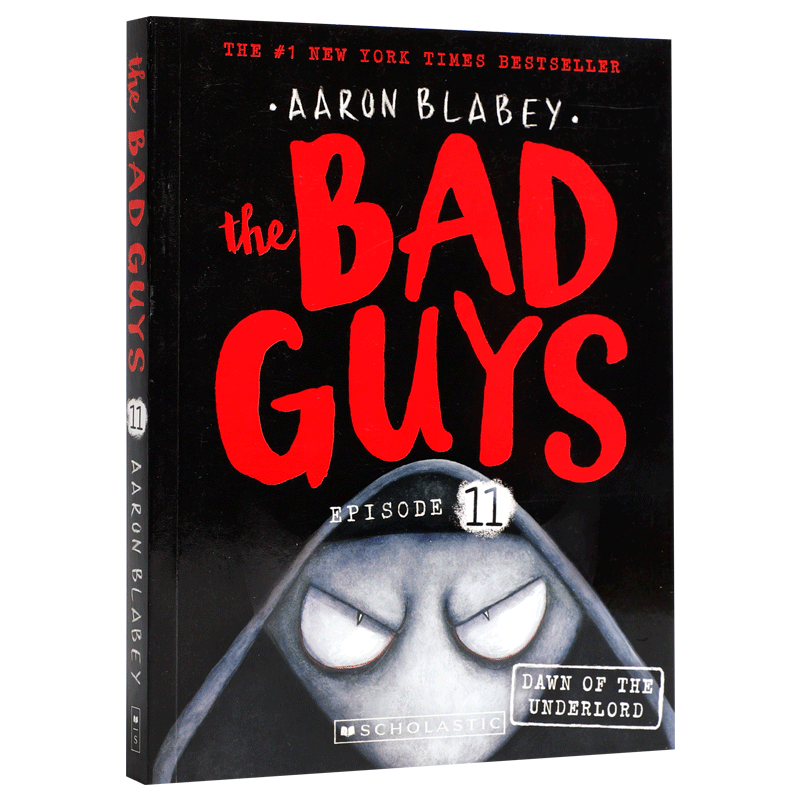 英文原版图书The Bad Guys in the Dawn of the Underlord 我是大坏蛋11冥王黎明中的坏人儿童趣味漫画英语学习章节书小说学乐出版