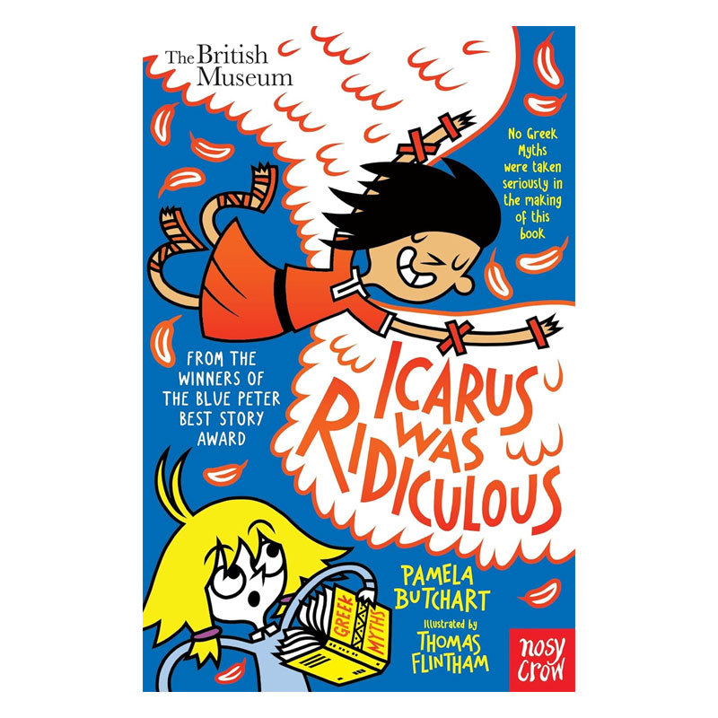 预售英文原版 Baby Aliens #9: Icarus Was Ridiculous 小小外星人9伊卡洛斯太荒谬了伊兹和朋友们的神秘冒险奇异故事 黑白插图