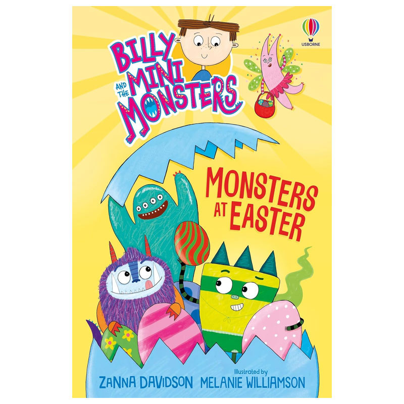 预售Usborne尤斯伯恩英文原版Billy and the Mini Monsters16:  at Easter比利和迷你怪兽们复活节幽默全彩桥梁平装桥梁章节8-12岁