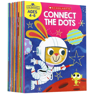 英文原版进口Little Skill Seekers小小的技能追求者系列13本 学乐出版低幼儿童英语启蒙认知教辅练习册帮助孩子磨练手眼协调技能