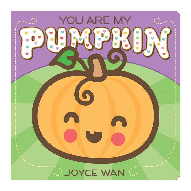 英文原版 万圣节主题纸板绘本 You Are My Pumpkin 你是我的南瓜 幽默插图启蒙绘本 亲子共读 儿童阅读书籍 0-3岁