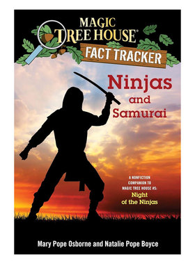 英文原版Magic Tree House Fact Tracker #30: Ninjas And Samurai神奇树屋小百科：忍者与武士神奇树屋衍生读物历史人文 8-12岁