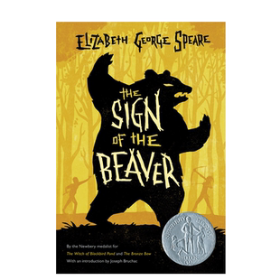 英文原版小说海狸的记号The Sign Of The Beaver 1984年纽伯瑞银奖青少年儿童英语文学小说读物Elizabeth George Speare著作