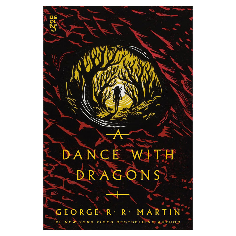 预售英文进口原版 A Song of Ice and Fire #5: A Dance with Dragons 冰与火之歌5 与龙共舞 魔幻奇幻平装小说 18岁+课外阅读