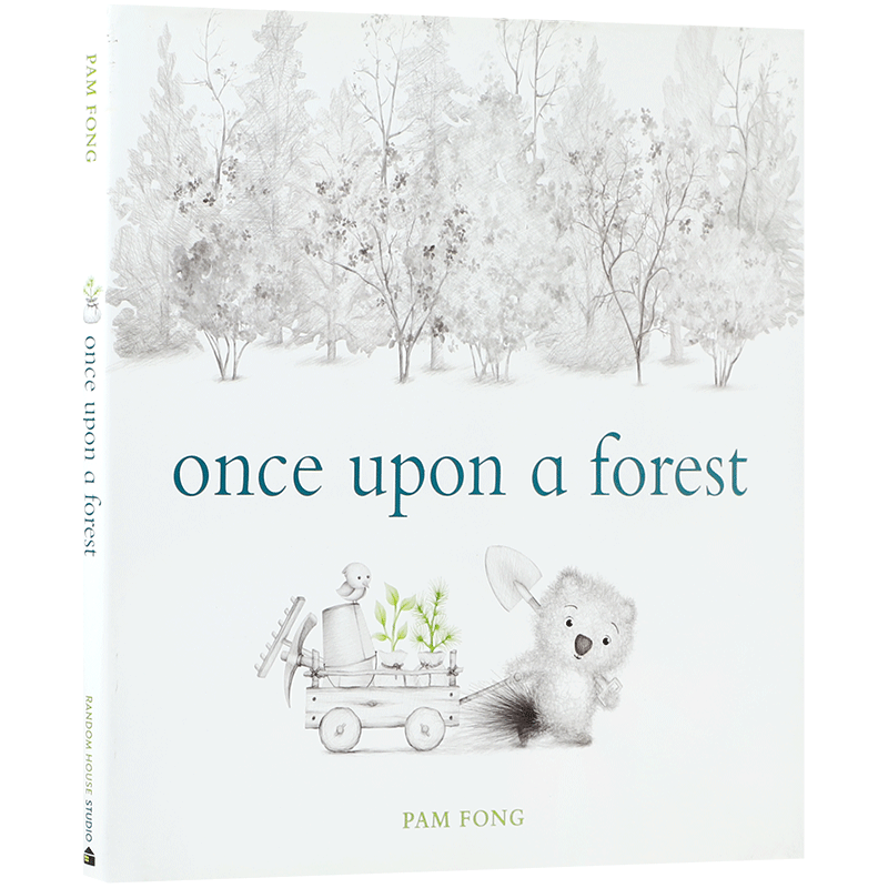 英文原版 Once Upon a Forest 从前在森林里 儿童动物故事绘本 Random House Inc 4-8岁儿童宝宝启蒙益智绘本精装