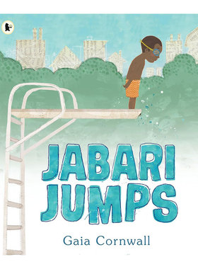 预售英文原版 Jabari Jumps 贾巴里跳 鼓起勇气拥抱恐惧克服恐惧 亲子关系 运动主题 平装 绘本 生活体验 4-8岁