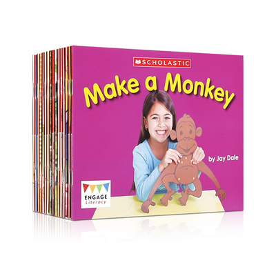 英文原版学乐彩虹桥阅读级别Levels 3-5 组合16册 My Dinosaurs/My Little Cake/Homes/Min Monkey阅读培养兴趣启蒙绘本