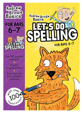英文原版 Let's do Spelling 6-7 一起来拼写6-7岁 英国小学英语拼写练习册 全彩教辅  丰富练习英文学习教辅 阅读写作4-8岁