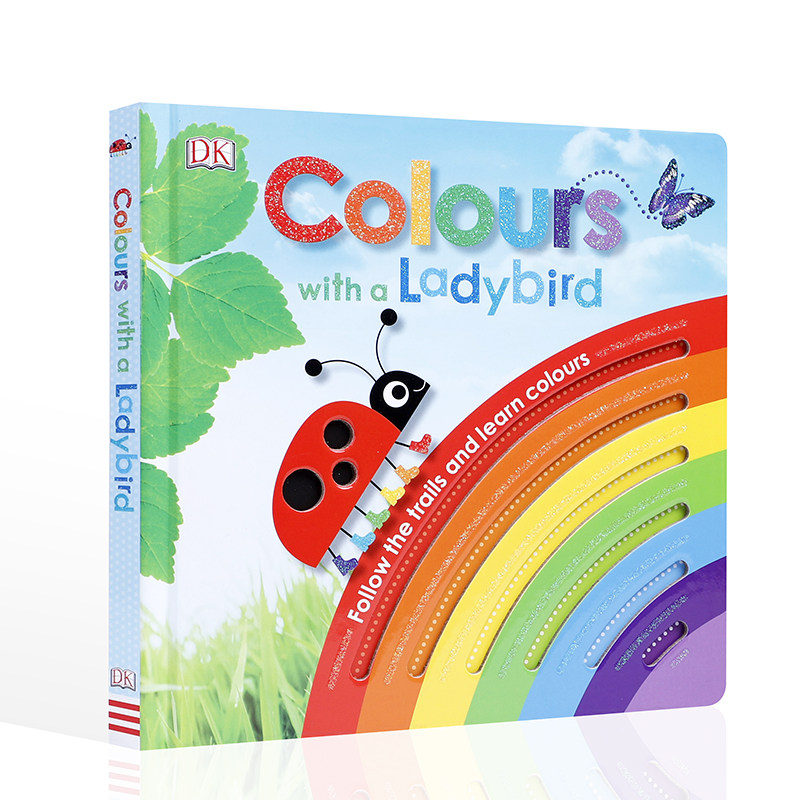 瓢虫的颜色colours with a ladybird 3-5岁低幼儿童启蒙认知英语绘本