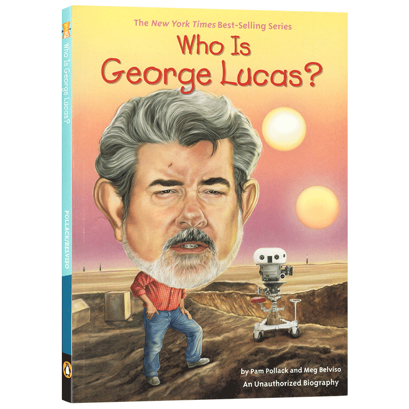 英文原版进口Who Is George Lucas?乔治·卢卡斯是谁？Who Was/Is系列历史名人人物科普名人传记中小学生课外英语阅读故事书籍精选
