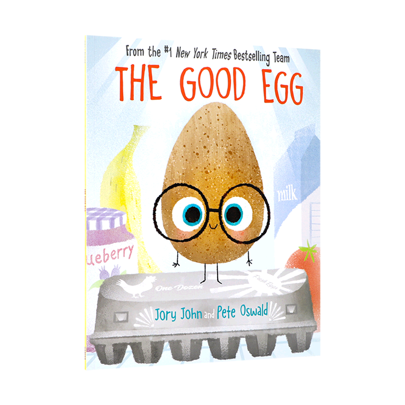 送音频 坏种子系列The Good Egg 优良蛋 英文原版儿童英语趣味启蒙绘本 宝宝睡前图画故事书 孩子价值观行为习惯养成早教书