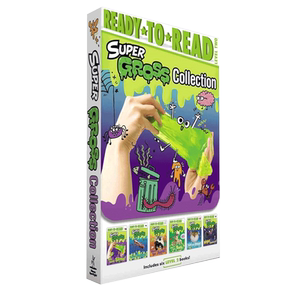 预售英文原版绘本Ready-to-Read Level 2: Super Gross Collection 6册盒装预备阅读2级别：超级恶心儿童英语阅读入门分级读物