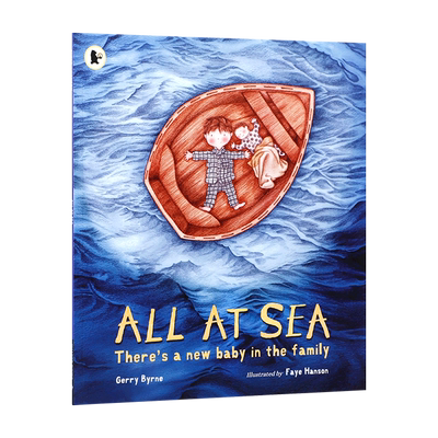 英文原版绘本 海流记All at Sea: There's a New Baby in the Family 温馨家庭有爱亲子共读读物 幼儿治愈细腻绘本图画书